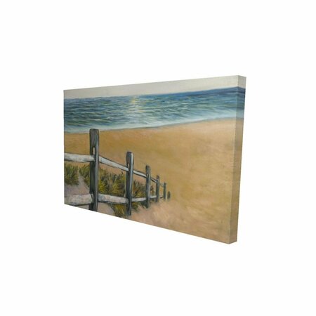 FONDO 20 x 30 in. Quiet Seaside-Print on Canvas FO2787919